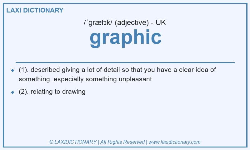 Definition graphic in British English