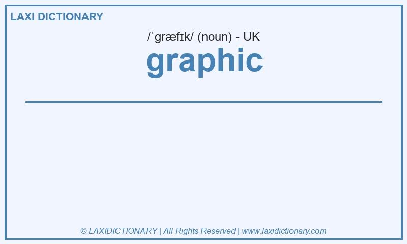 Definition graphic in British English