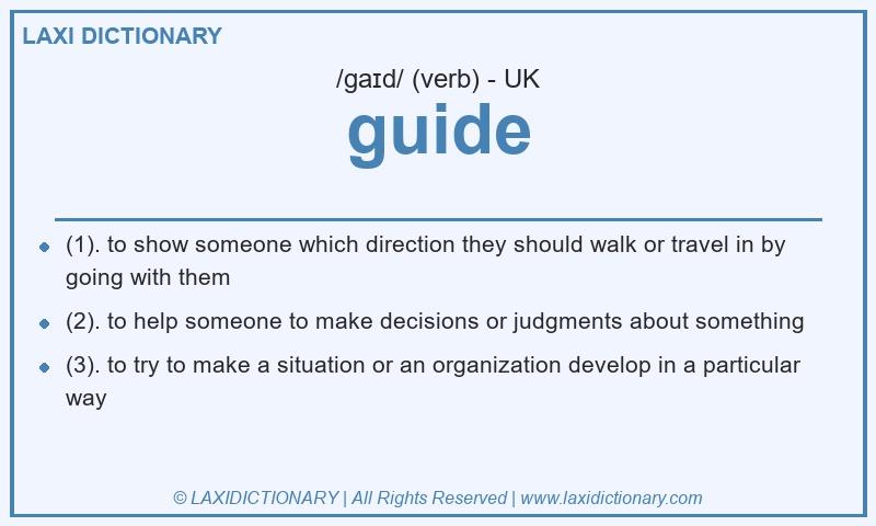 Definition guide in British English