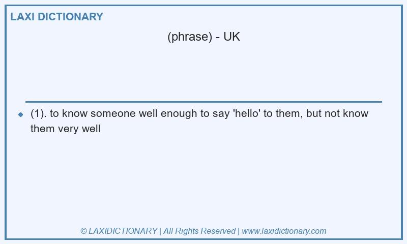 Definition in British English