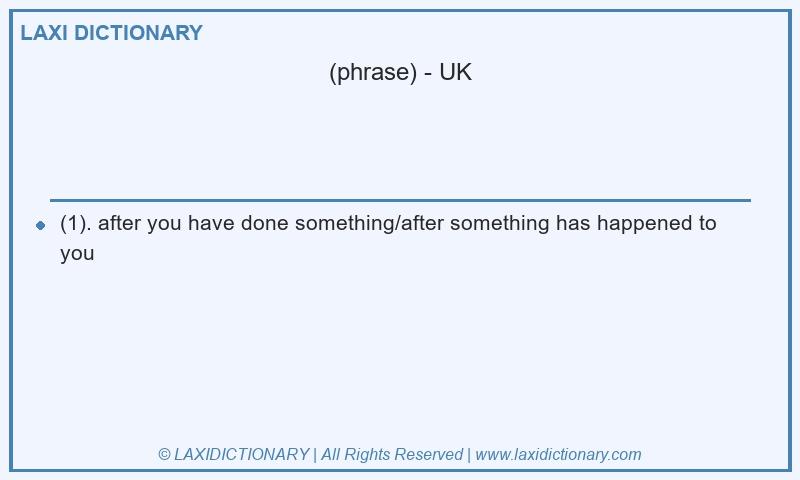 Definition  in British English