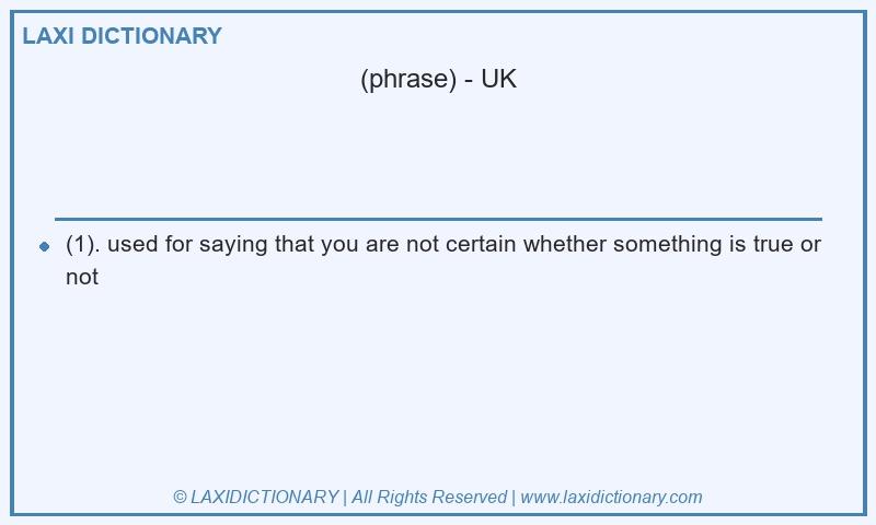 Definition in British English
