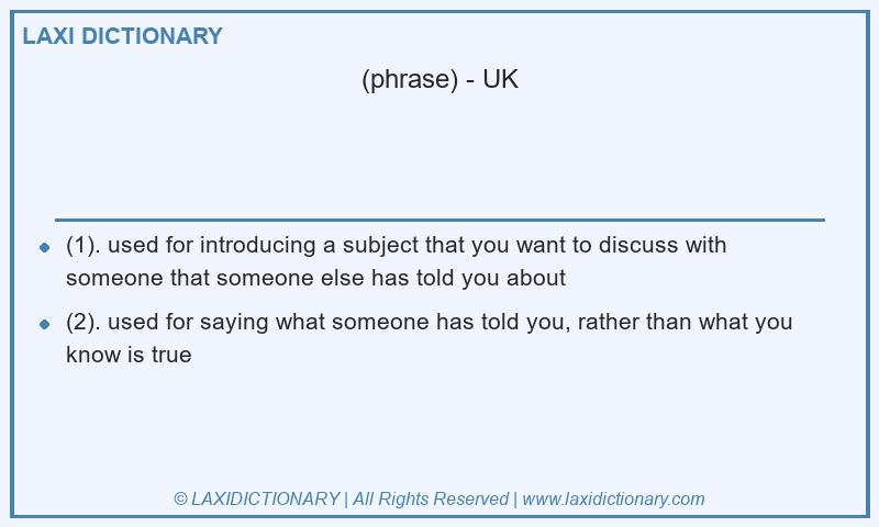 Definition  in British English