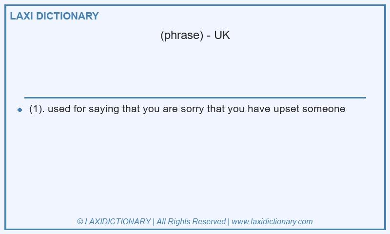 Definition in British English