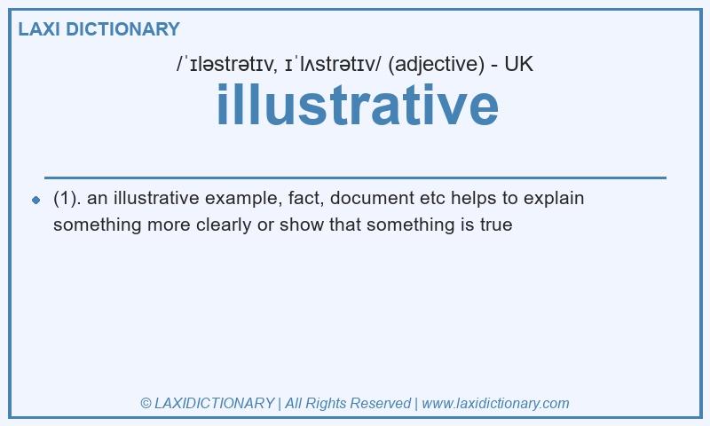 Definition illustrative in British English