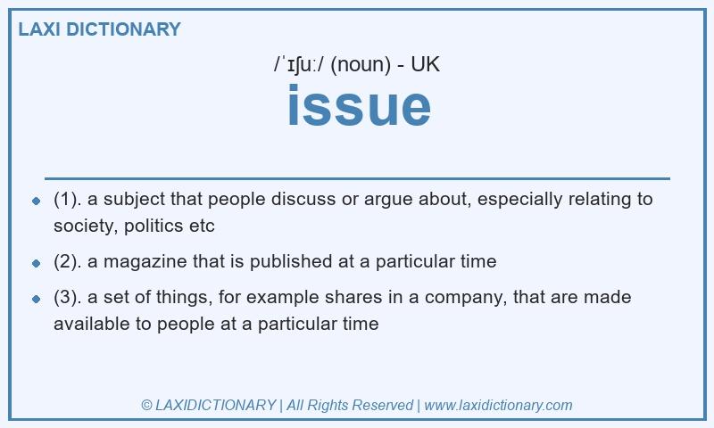 Definition issue in British English