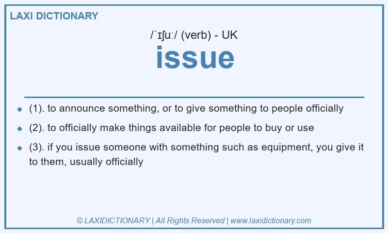 Definition issue in British English