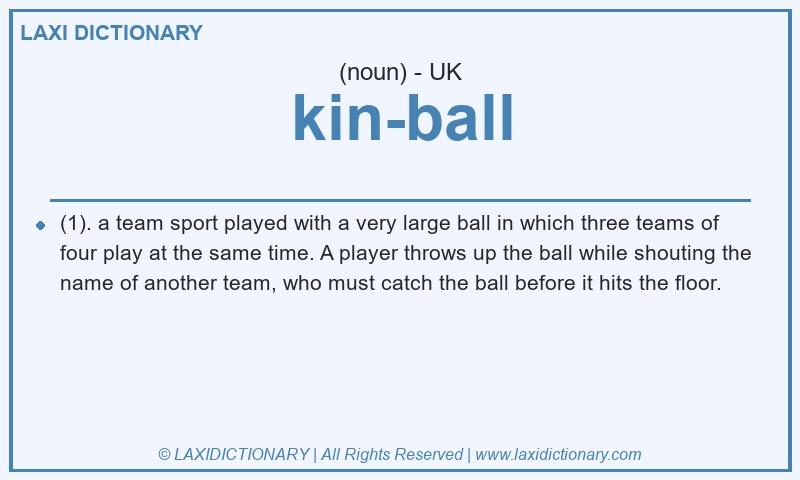 Definition kin-ball in British English