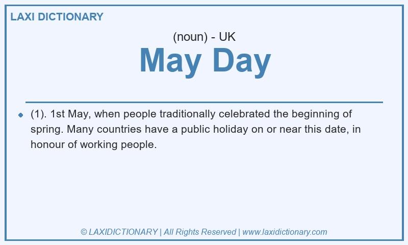 Definition May Day in British English