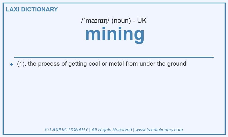 Definition mining in British English