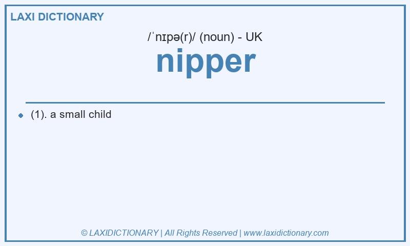 Definition nipper in British English
