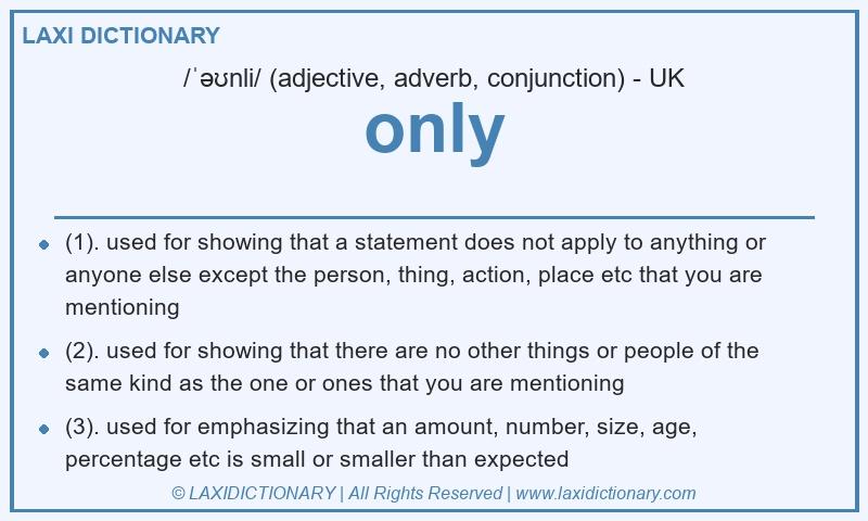 Definition only in British English