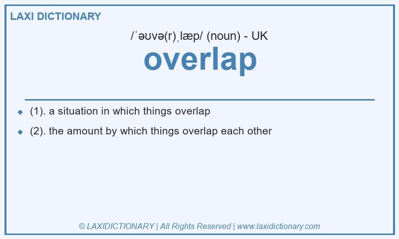 Definition overlap in British English