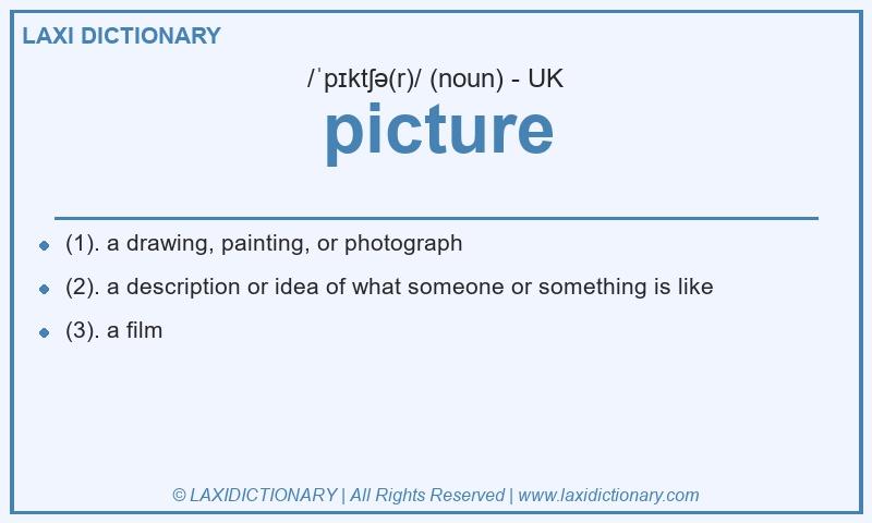 Definition picture in British English