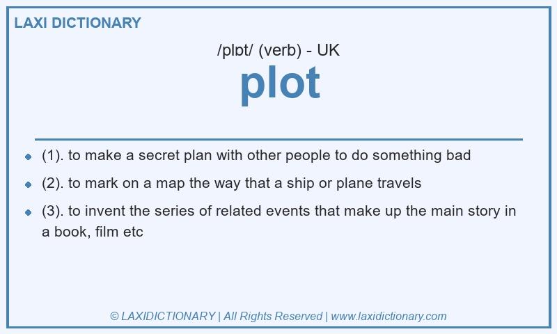 Definition plot in British English