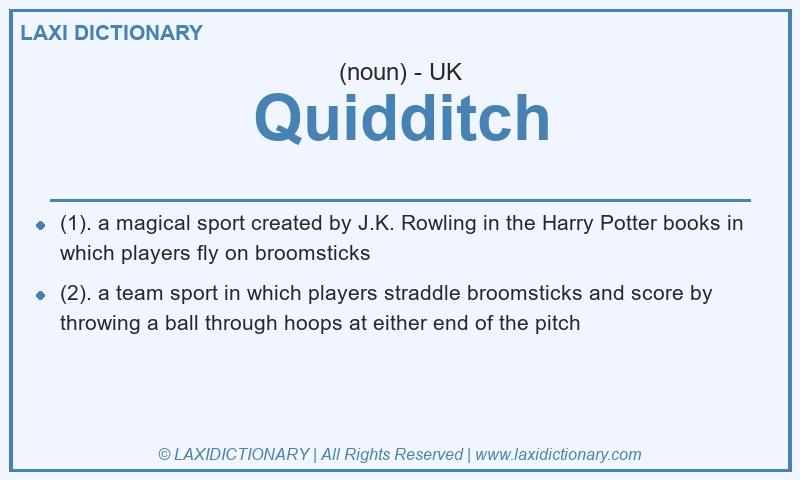 Definition Quidditch in British English