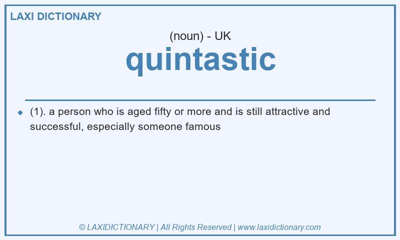 Definition quintastic in British English