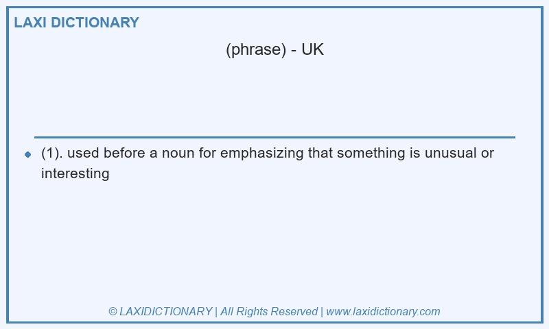 Definition in British English