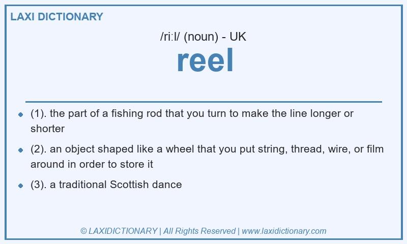 Definition reel in British English