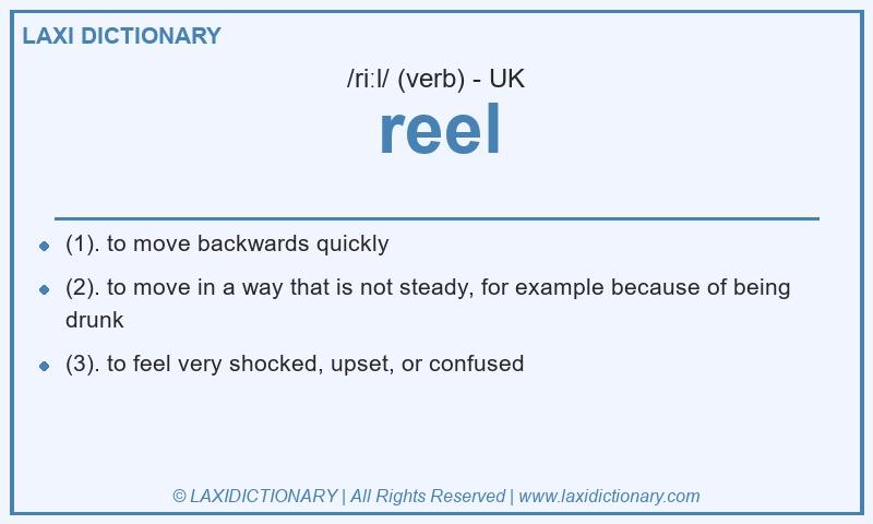 Definition reel in British English