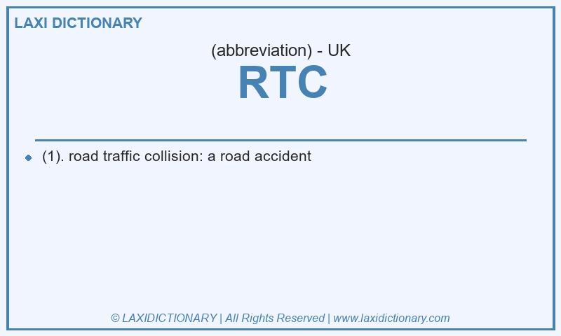 Definition RTC in British English