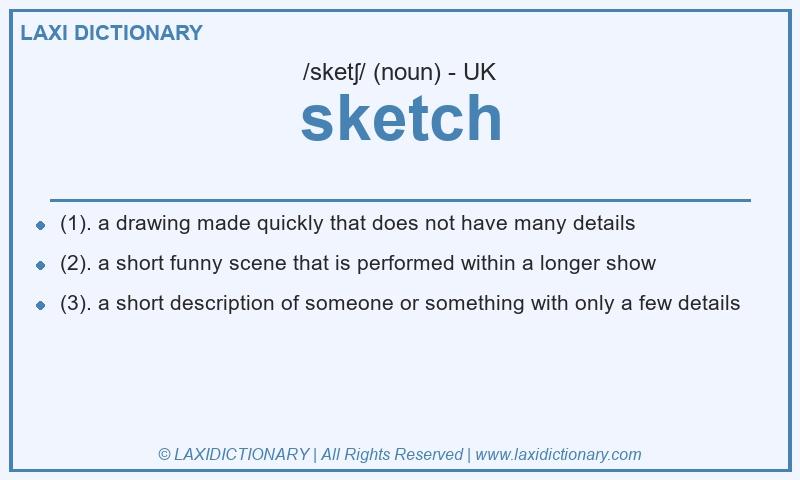 Definition sketch in British English