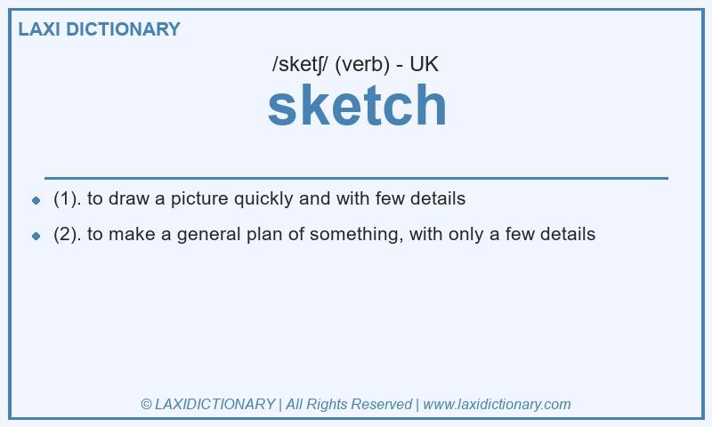 Definition sketch in British English