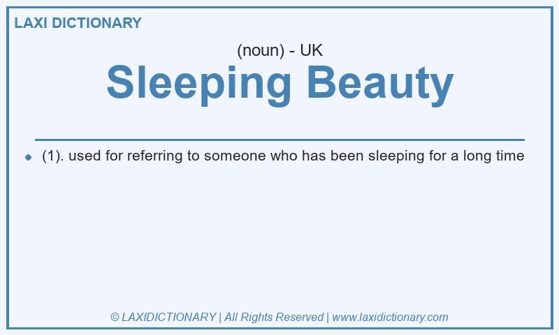 Definition Sleeping Beauty in British English