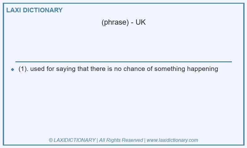Definition  in British English
