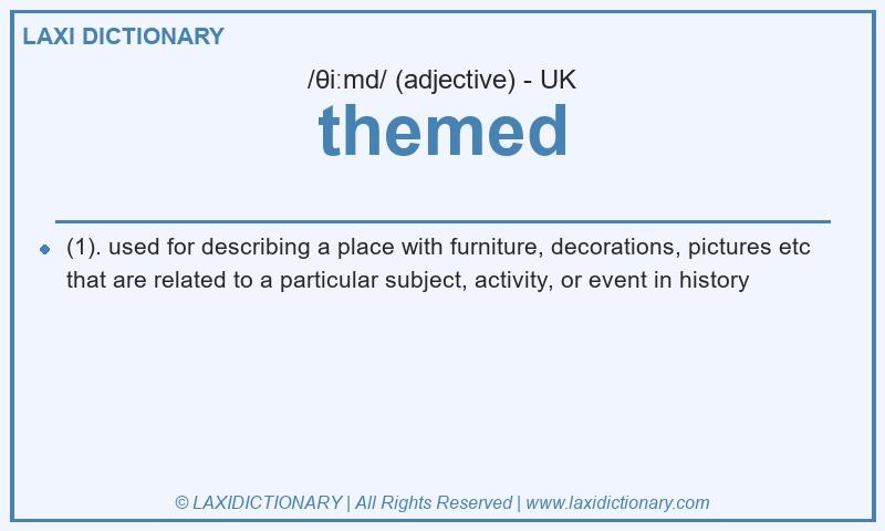 Definition themed in British English