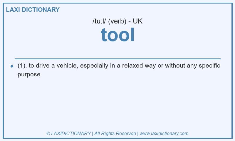 Definition tool in British English