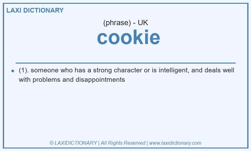 Definition cookie in British English