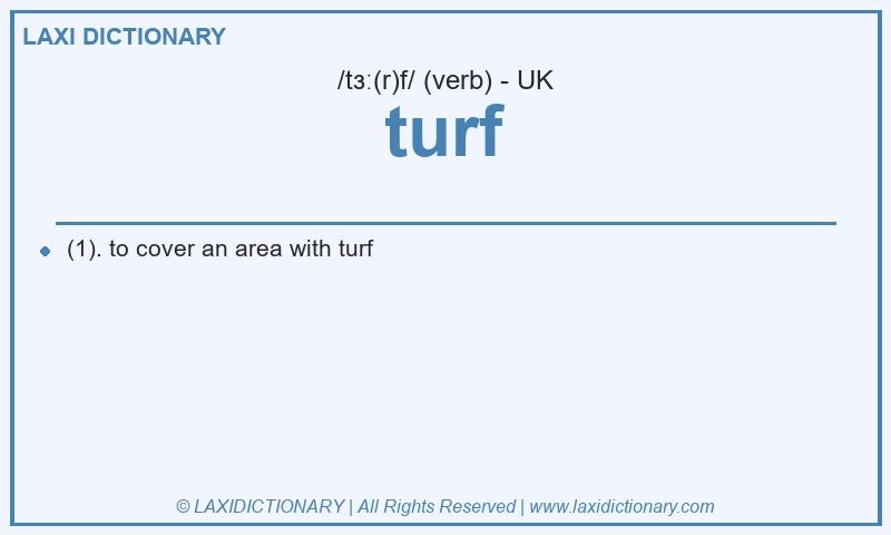 Definition turf in British English