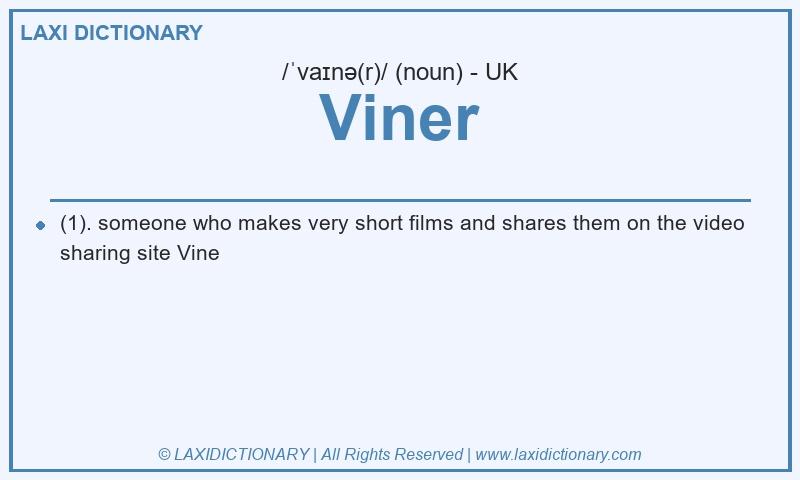 Definition Viner in British English