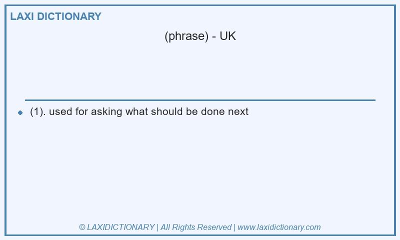 Definition in British English